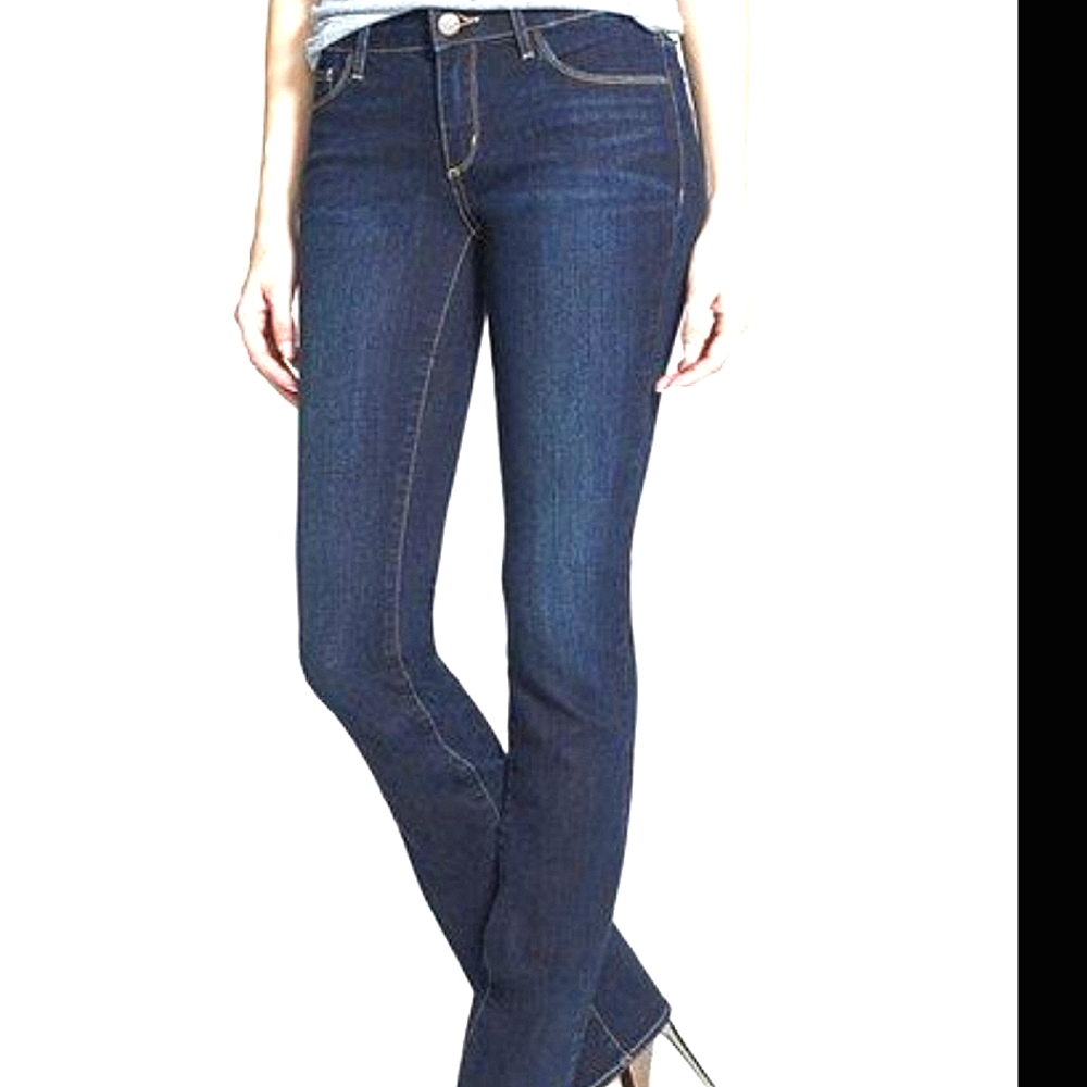 Treasure & Bond Blue Denim Skinny Fit Jeans Low Rise Pants